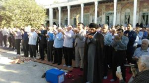 نماز عید سعید فطر با حضور پرشور شهروندان خامنه اقامه شد